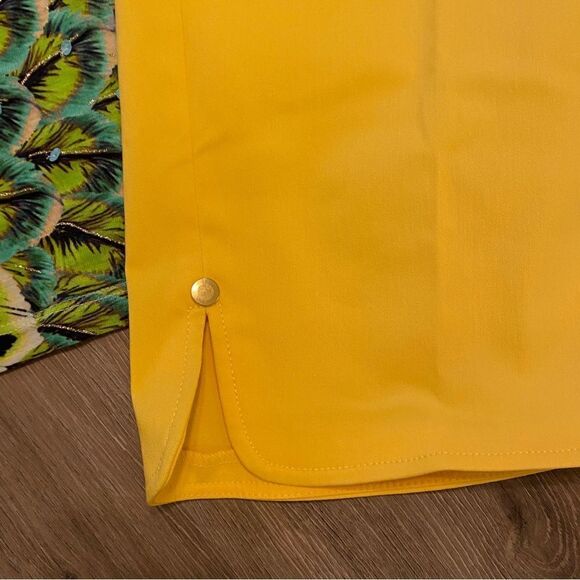 HEARTS OF PALM TROPIC OF INTEREST CAPRIS DAFODIL YELLOW 12 NWT - Picture 10 of 14